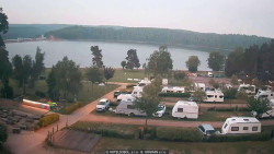 Přehrada, hráz, pláž