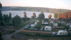 Přehrada, hráz, pláž