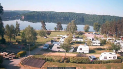 Přehrada, hráz, pláž