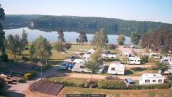 Přehrada, hráz, pláž