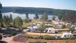 Přehrada, hráz, pláž