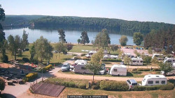 Přehrada, hráz, pláž