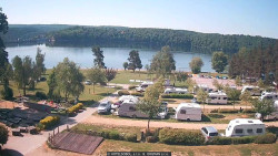 Přehrada, hráz, pláž