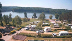 Přehrada, hráz, pláž