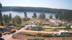 Přehrada, hráz, pláž