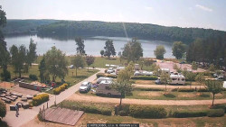 Přehrada, hráz, pláž