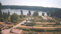 Přehrada, hráz, pláž