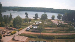 Přehrada, hráz, pláž