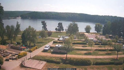 Přehrada, hráz, pláž