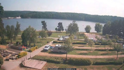 Přehrada, hráz, pláž