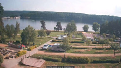 Přehrada, hráz, pláž