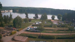 Přehrada, hráz, pláž