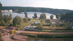 Přehrada, hráz, pláž