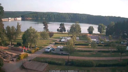 Přehrada, hráz, pláž