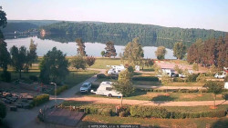 Přehrada, hráz, pláž