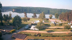 Přehrada, hráz, pláž