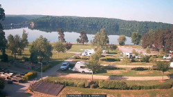 Přehrada, hráz, pláž