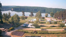 Přehrada, hráz, pláž