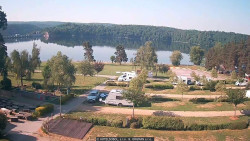 Přehrada, hráz, pláž