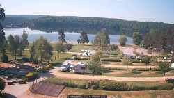 Přehrada, hráz, pláž