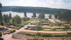 Přehrada, hráz, pláž