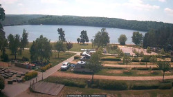 Přehrada, hráz, pláž