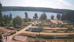 Přehrada, hráz, pláž