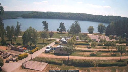 Přehrada, hráz, pláž