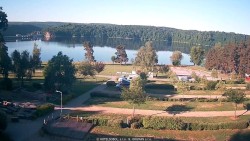 Přehrada, hráz, pláž