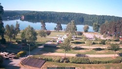 Přehrada, hráz, pláž