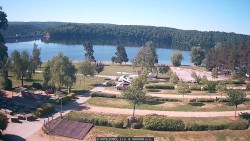 Přehrada, hráz, pláž