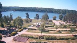 Přehrada, hráz, pláž