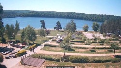 Přehrada, hráz, pláž