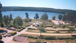 Přehrada, hráz, pláž
