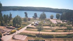 Přehrada, hráz, pláž
