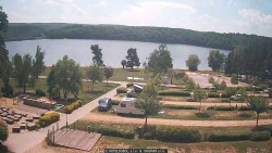 Přehrada, hráz, pláž