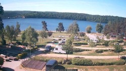Přehrada, hráz, pláž