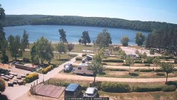 Přehrada, hráz, pláž