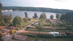 Přehrada, hráz, pláž