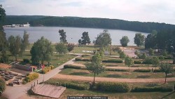 Přehrada, hráz, pláž