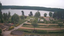 Přehrada, hráz, pláž