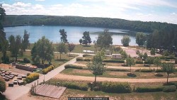 Přehrada, hráz, pláž