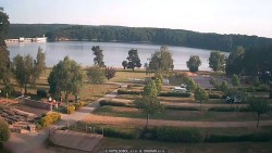 Přehrada, hráz, pláž