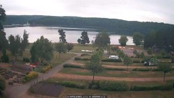 Přehrada, hráz, pláž