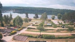 Přehrada, hráz, pláž