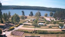 Přehrada, hráz, pláž