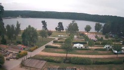 Přehrada, hráz, pláž