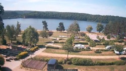 Přehrada, hráz, pláž