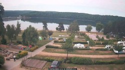 Přehrada, hráz, pláž