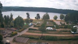 Přehrada, hráz, pláž